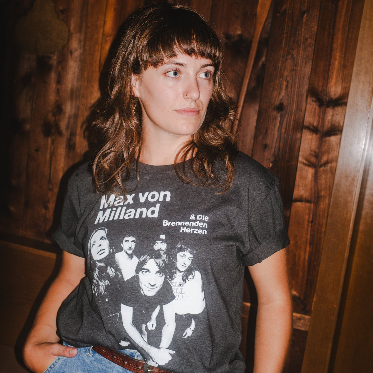 Bandshirt | Max von Milland & Die Brennenden Herzen