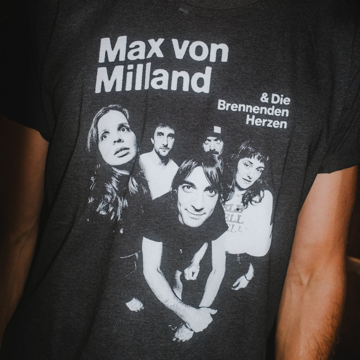 Bandshirt | Max von Milland & Die Brennenden Herzen